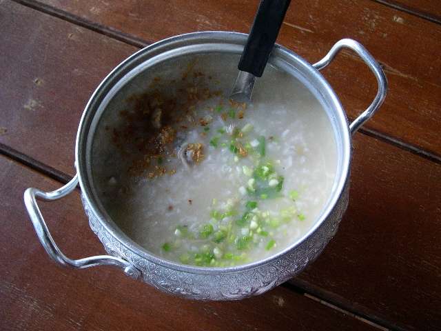 Rice Porridge for Breakfast!