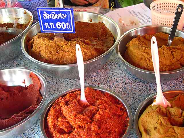 Mounds of Curry Paste