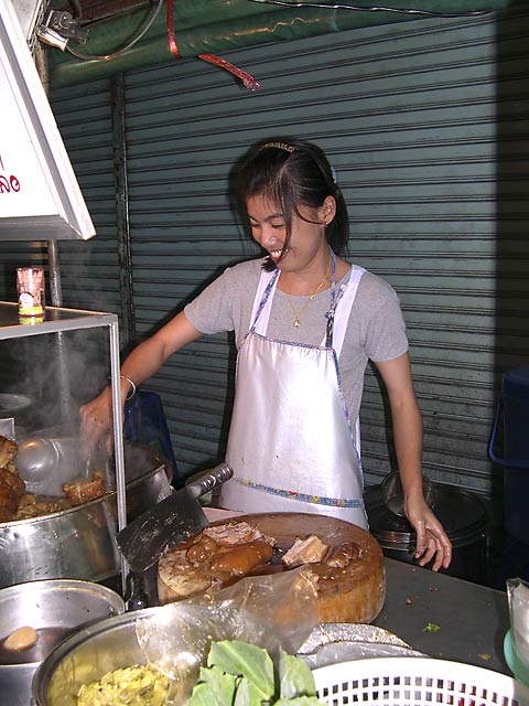 Pork Leg Rice Vendor