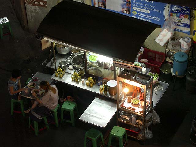 Street Food Stall at Nightr